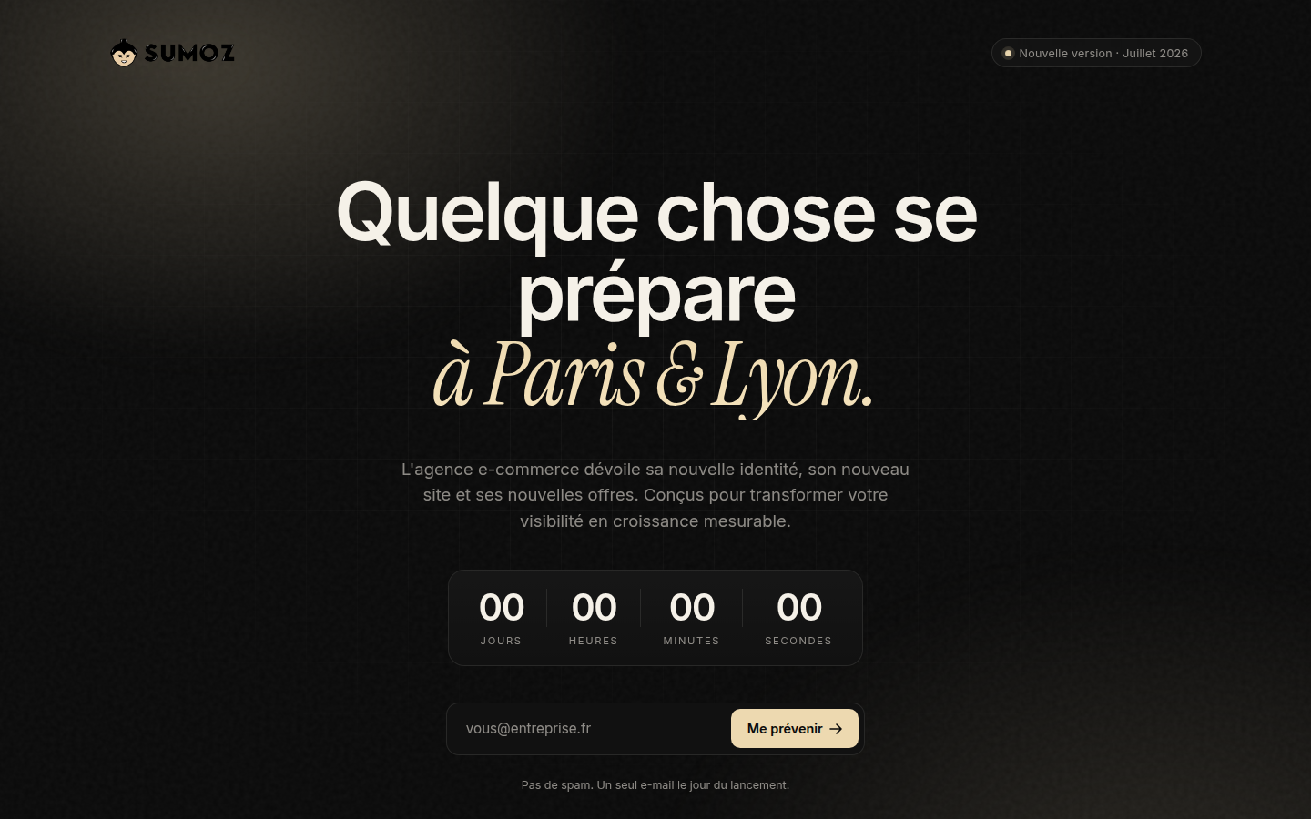 Aperçu du site Sumoz